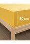 Ranforce Akfil Yellow Elastic Sheet Pillowcase Single Double Size Oversized Fitted Sheet Set - 3