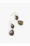 Earrings Geometric Shaped Rhinestones - 2