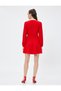 Wrap Mini Dress with Tie Detail V-Neck - 4