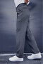 Men's High School Oversize Straight Comfortable Fit Classic Fabric School Pants - 3