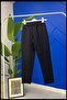 Women's Plus Size Full Lycra Waist-Tie Super Comfortable Double-Headed Ankle-Length High-End Trousers - 5