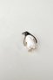 Mineli Penguen Broş (Ölçü:4cm) - 2