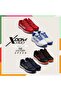 Xoom Pro Non-marking Badminton Shoes | Navy/gold | Size: 6 Uk/7 Us/40 Eu | Rubber - 7
