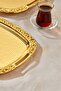 Set of 2 Stainless Steel Presentation Serving Tray - 3
