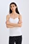 Fall in Love Regular Fit Cotton Tank Top N6090Az24Wn - 2