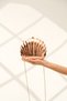 Women's Rose Metal Oyster Model Chain Detailed Evening Dress Evening Bag - 6