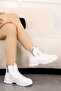 CANDY Lace-Up Stone Detail Boots - 3
