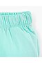 Cotton Elastane All Over Print & Solid Shorts Pack of 3 - Blue Pink & Green - 8