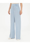 Blue Copper Fabric Trousers 50282099-Vr249 - 2
