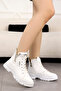 CANDY Lace-Up Stone Detail Boots