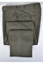 Men's Fleece Classic Cut Water Green Velvet Trousers