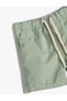 Basic Shorts with Tie Waist Cotton - 3