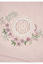 Mother-Daughter Bamboo 3D Embroidered Towel Set Nile Powder