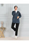 Women's Mother Short Winter Print Thin Buttoned Pocket Combed Cotton Cardigan Mother's Day - 4