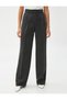 Palazzo Trousers with Pockets Modal Blend - 3