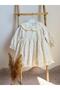 Baby Girl Child Guipure Bebe Collar Birthday Party Wedding Special Day Tulle Lined Princess Evening Dress - 6