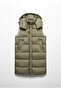 Hooded quilted vest - 3