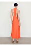 Wraped Back Cut Dress - 4
