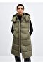 Hooded quilted vest