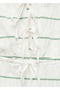 Striped Bow Detailed Dress - 7