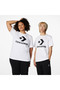 Go-To Star Chevron Unisex White T-Shirt