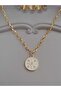 Zircon Stone White Enameled Polar Star Necklace - 2