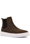 - Khaki Genuine Leather Suede Men's Chelsea Boots 250-041 - 2