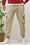 Men's Cargo Pocket Zippered Parachute Seasonal Jogger Pants - 3