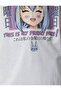 Anime T-Shirt Oversize Short Sleeve Crew Neck Relaxed Cut - 6