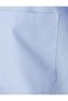 Crop Poplin Shirt Cotton Long Sleeve Cuff Collar Pocket Detailed - 6