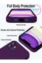 Olive Green Square Corner Liquid Velvet Silicone Case for iPhone 11 - 4