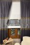 Golden Sunset Panel Background Curtain – 1/3 Close Pleat (Single Wing) - 5