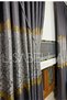 Golden Sunset Panel Background Curtain – 1/3 Close Pleat (Single Wing) - 2
