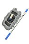 25Cmx12Cm Mop 60Cm/100Cm Telescopic Extendable Aluminum Metal Handle Auto Wash and Floor Mop - 2