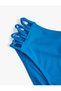 High Waist Bikini Bottom with Window Detail and Piping - 3