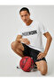 Sports T-Shirt Slogan Printed Crew Neck Breathable Fabric