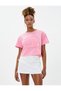 College T-Shirt Slogan Embossed Crew Neck Short Sleeve - 3