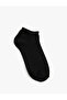 Basic Cotton Blended 4-Piece Booties Socks Set - 2