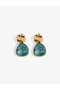 Earrings Dangle Colorful Jewelled