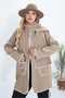 Sarel Scarf Stitched Jacket 1270 - Mink - 3