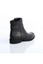 Women's Genuine Leather Black Color Daily Boots - 4