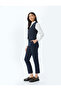 Slim Fit Pocketed Cigarette Fabric Trousers - 2
