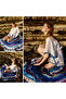 Evil Eye Round Beach Towel, Cotton, Microfiber, Soft, Water Absorbent - 5