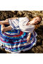 Evil Eye Round Beach Towel, Cotton, Microfiber, Soft, Water Absorbent - 4