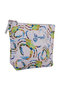 Crab Patterned Multi Color Makeup Bag - 7