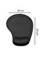 Gamer Mousepad Black Mouse Pads Ergonomic Small Size Soft Mouse Pad Gaming Computer Rgb - 2