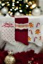 3 Pairs of Toe Seamless Women's Socket Christmas Socks - 3