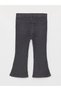 Lcw Baby Gray Flared Leg Baby Girl Jean Trousers - 5