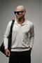 Trend We Polo Neck Jacquard Oversize Fit Knitwear Sweater
