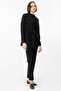 Beli Lace-Up Velvet Jacket Black - 4